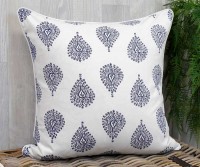 Large Atworth Indigo Paisley Cushion