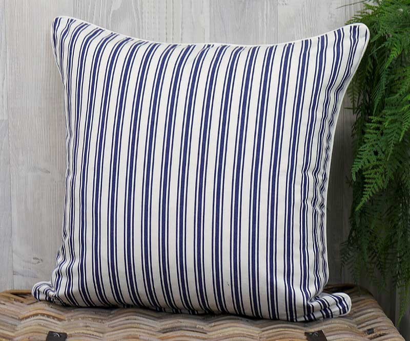 Large Atworth Indigo Paisley Cushion