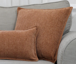 Luca Paprika Chenille Cushion 50cm