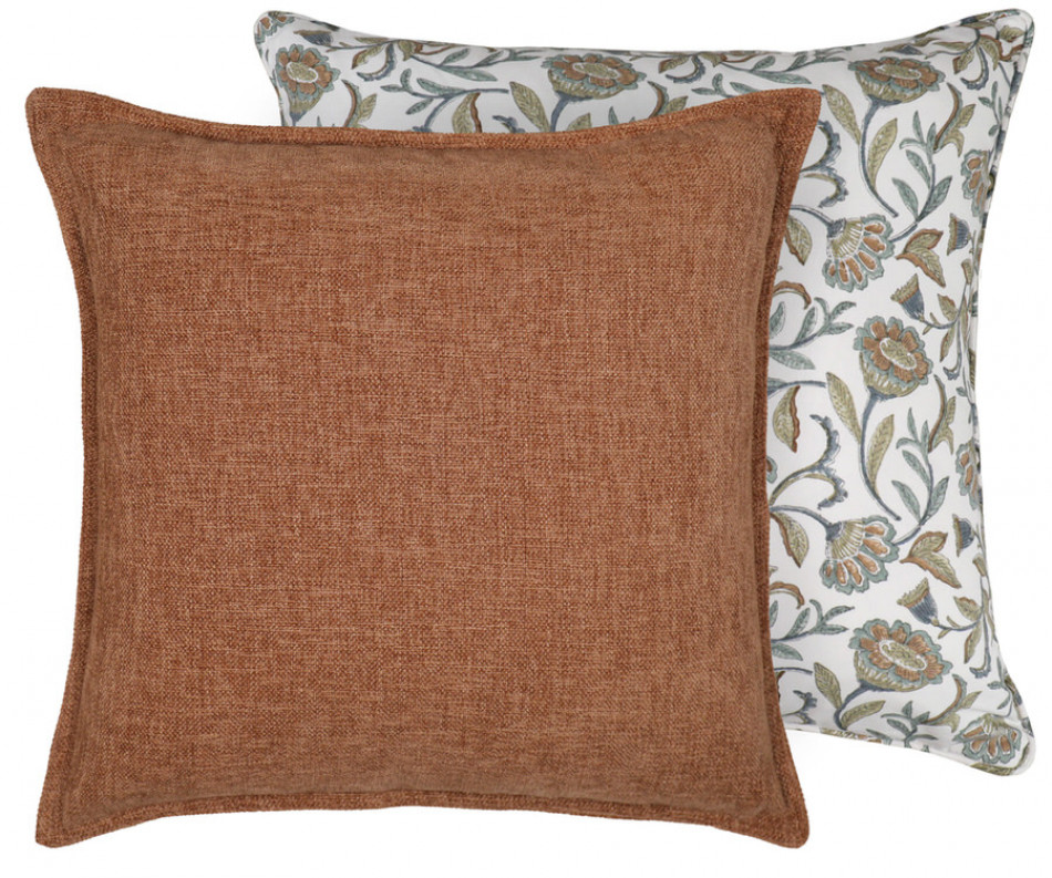 Luca Paprika Chenille Cushion 50cm