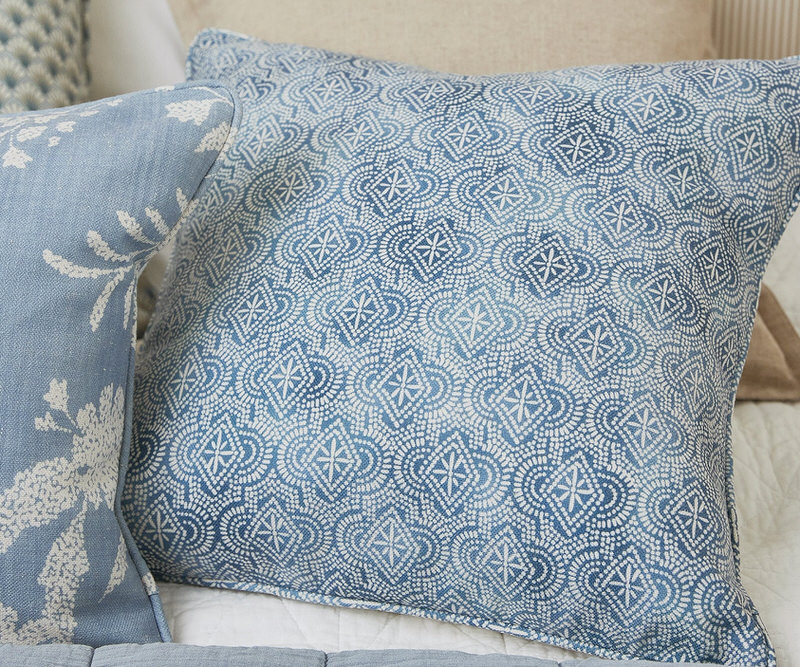 Sarai Denim Blue Cushion