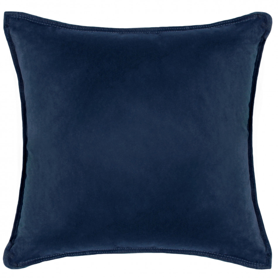 Large Caspian Blue Velvet Cushion