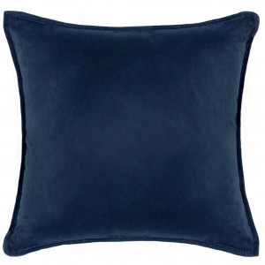Large Caspian Blue Velvet Cushion