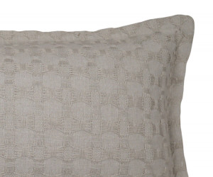 Lumbar Taupe Barker Weave Cushion