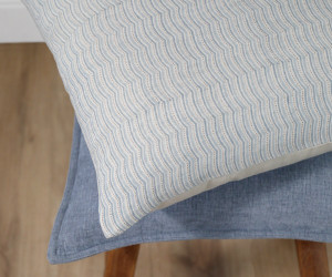 Cantata Blue Waves Cushion