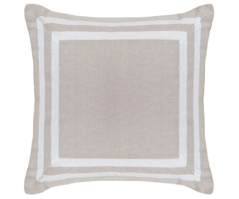 Fulham Beige Linen Cushion