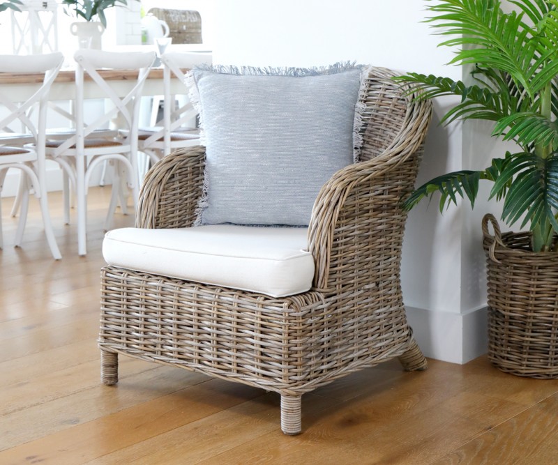 Devon Rattan Armchair