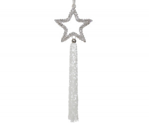 Diamante Star Christmas Tree Ornament