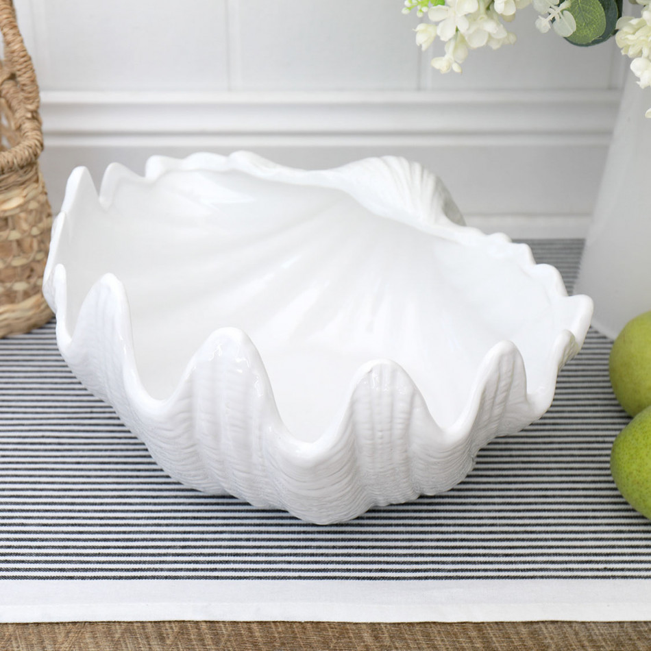 Clam Shell Bowl - Extra Deep, indoor occasional table