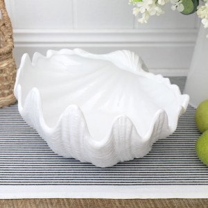 Clam Shell Bowl - Extra Deep, indoor occasional table