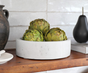 Large Ivy Marble Bowl