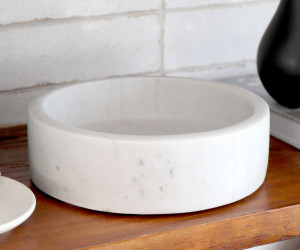 Large Ivy Marble Bowl