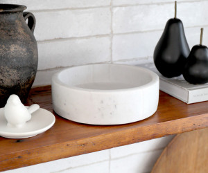 Large Ivy Marble Bowl