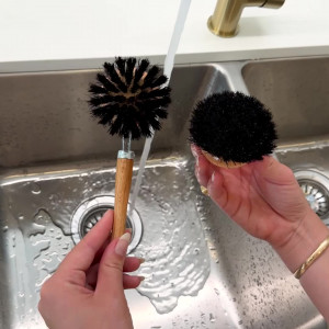 Replacement Head - Corby Black Dish Brush