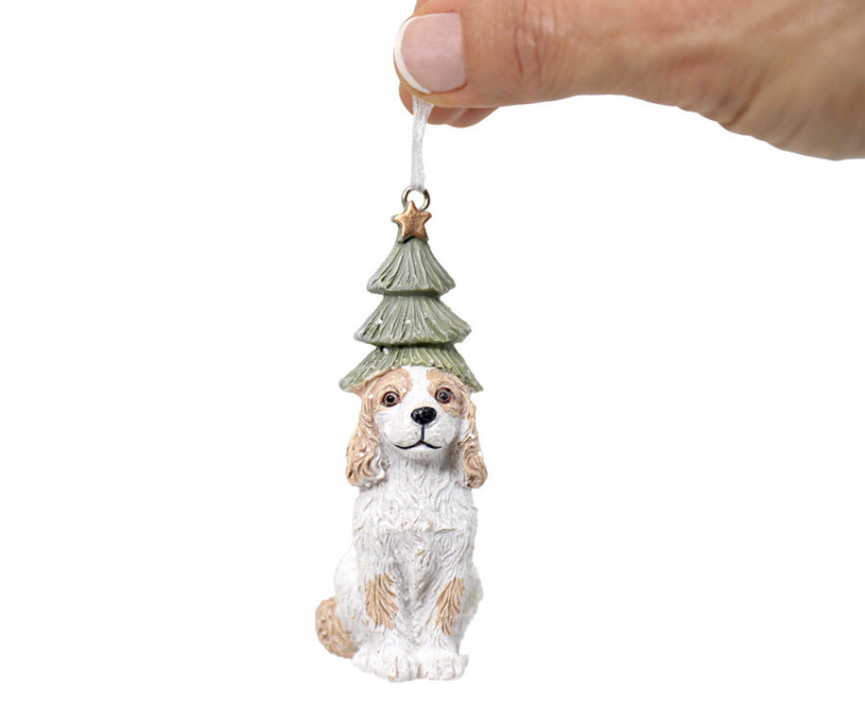 Jingle the Dog Christmas Tree Decoration