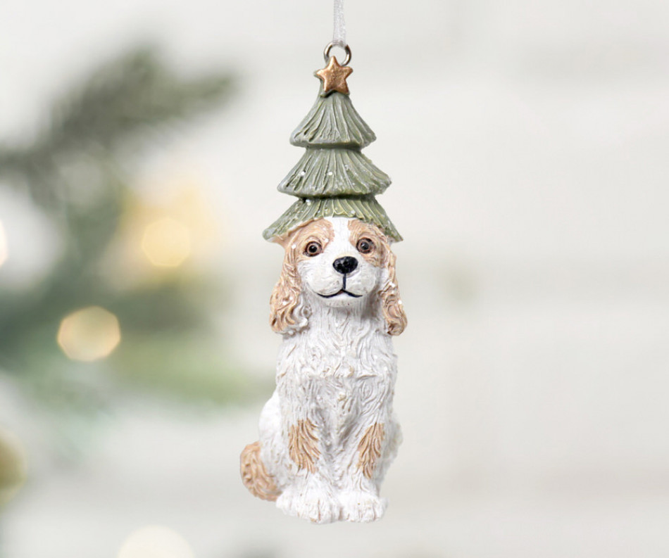 Jingle the Dog Christmas Tree Decoration