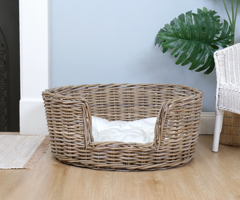 Stanton Rattan Dog Bed Large