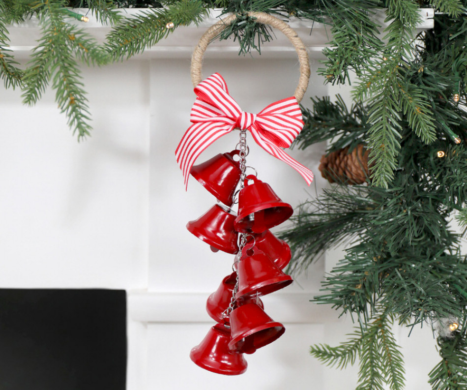 Yuletide Bells Door Hanger