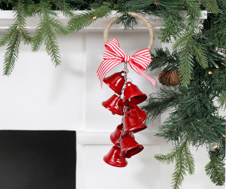 Yuletide Bells Door Hanger