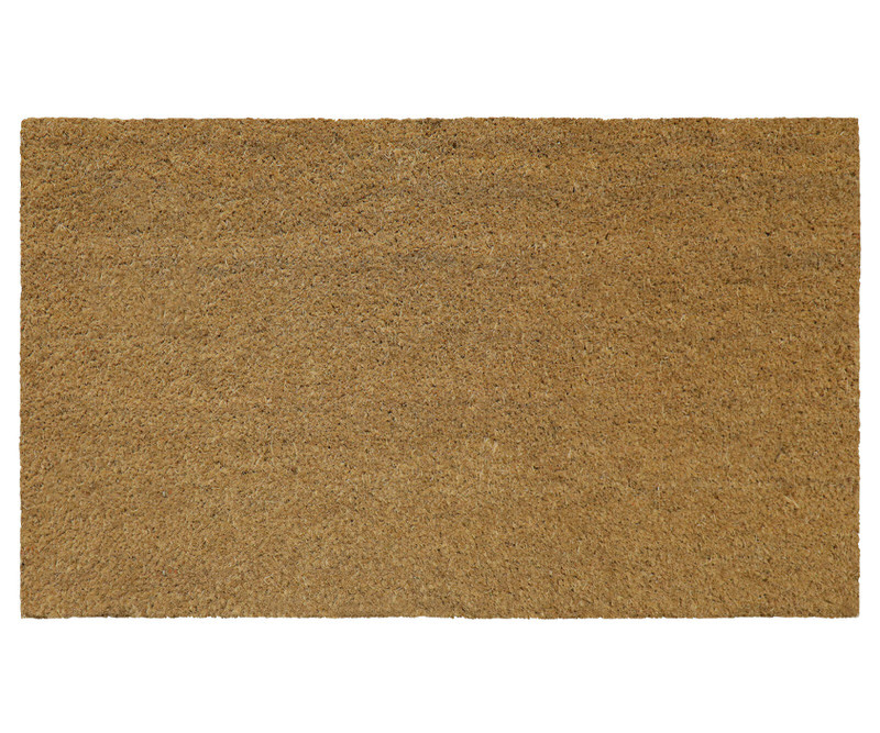 Bond Plain Coir Doormat - 75x45cm