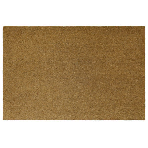 Large Bond Plain Coir Doormat - 90x60cm, an entrance mat designed for a doorway