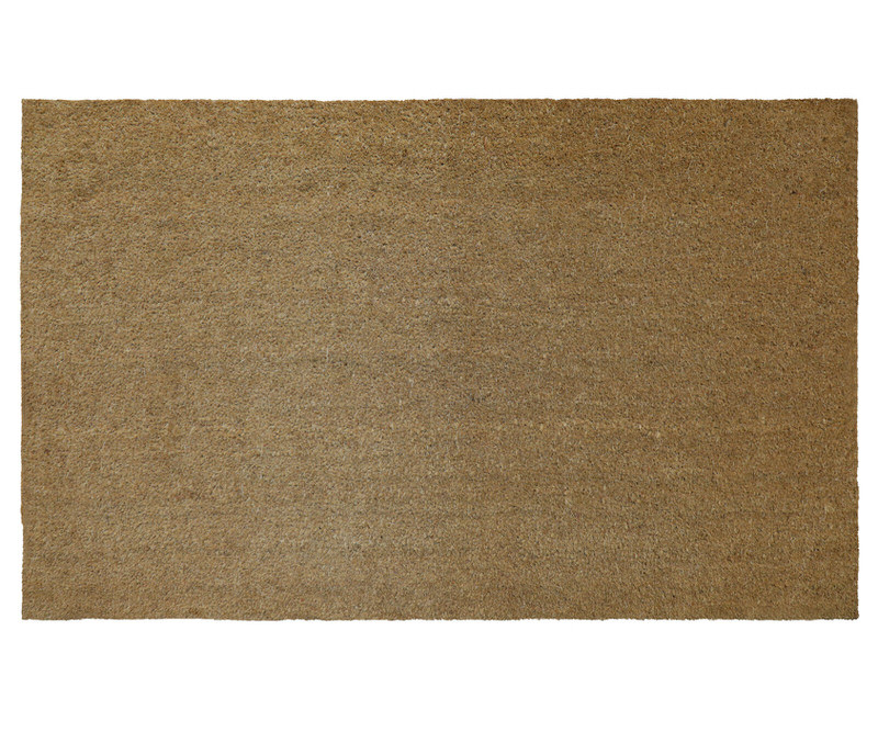XL Bond Plain Coir Doormat - 120x75cm