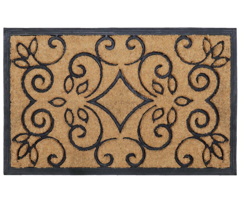 Avondale Large Rubber & Coir Doormat