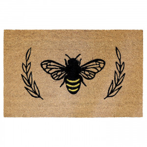 Honeybee Laurel Doormat 80x50cm, an entrance mat designed for a doorway