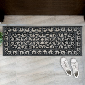 Long Brooklyn Rubber Doormat 120x45cm