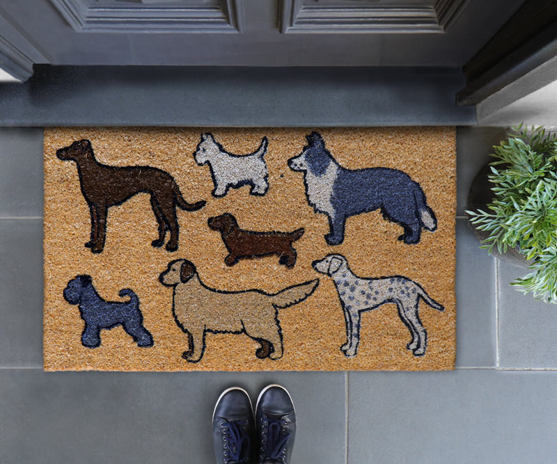 Dog Park Regular Doormat - 75x45cm