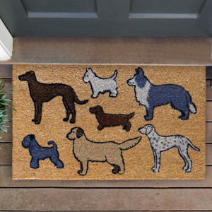 Dog Park Regular Doormat - 75x45cm