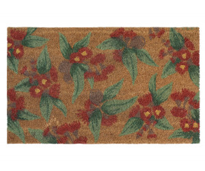 Natalie Red Eucalyptus Doormat 45x75cm