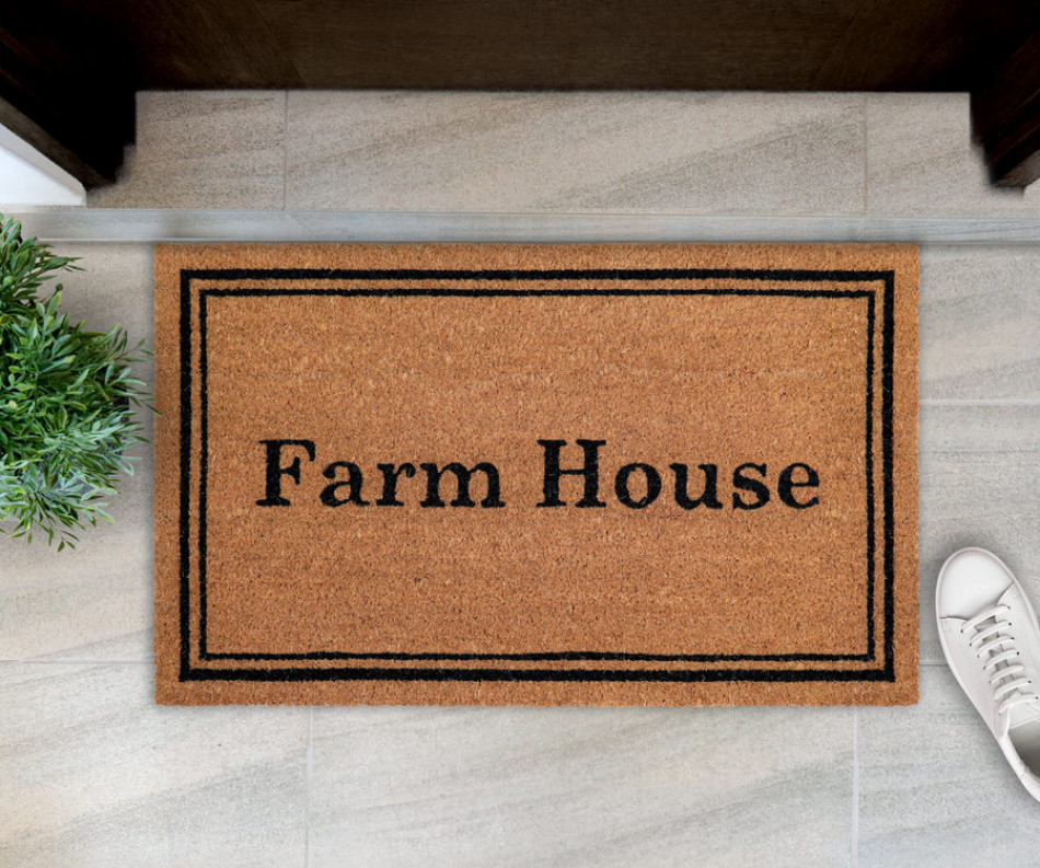 Farm House Door Mat 75x45cm