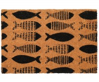 Angler Fish PVC Backed Doormat