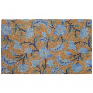 Blue Meadow Doormat 75x45cm, an entrance mat designed for a doorway