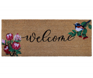 Blossom Fairy Wren Long Doormat 45x110cm
