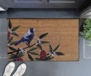 Bush Blossom Magpie Doormat 45x75cm