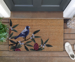 Bush Blossom Magpie Doormat 45x75cm