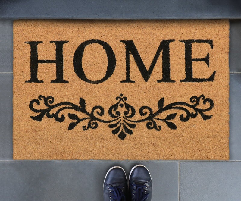 Crompton Scroll Home Doormat - 60x40cm