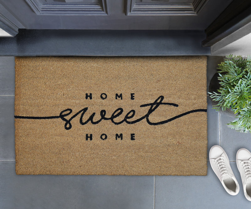 Home Sweet Home Doormat 80x50cm