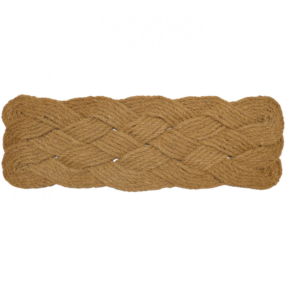 Long Lover's Knot Doormat 115cm x 40cm, an entrance mat designed for a doorway