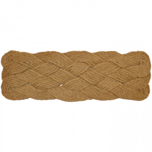 Long Lover's Knot Doormat 115cm x 40cm, an entrance mat designed for a doorway