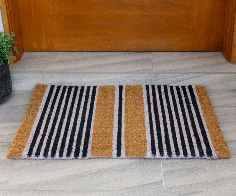 Porter Nautical Stripe Large Doormat