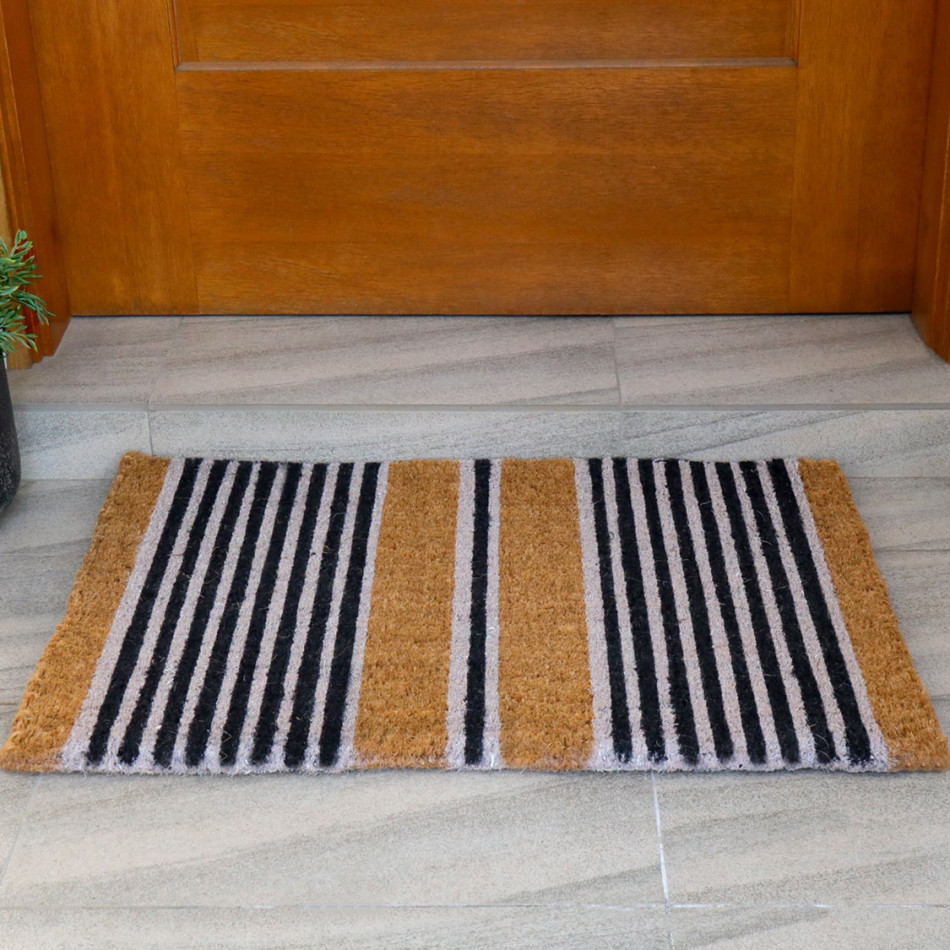 Porter Nautical Stripe Large Doormat