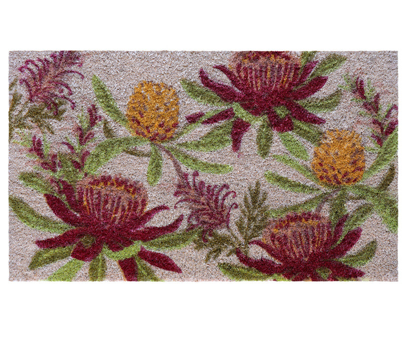 Waratahs Floral Doormat - 75x45cm