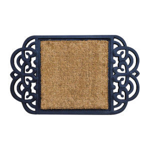 Princess natural coir and rubber doormat in a regular 75 x 45cm size