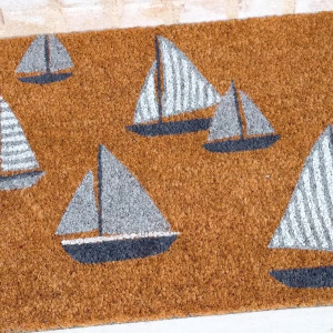 Harbour Sails Yacht Doormat 75x45cm