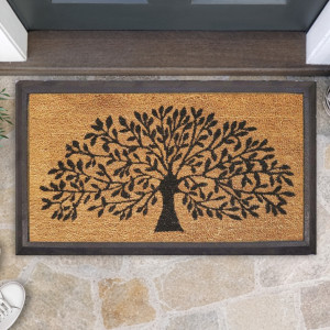 Tree of Life Coir & Rubber Regular Doormat
