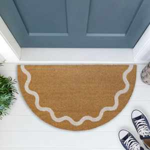 Luna Half Round Doormat 90x50cm