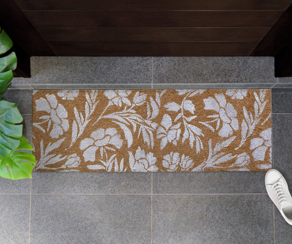 Honeysuckle Long Botanical Doormat 120x40cm